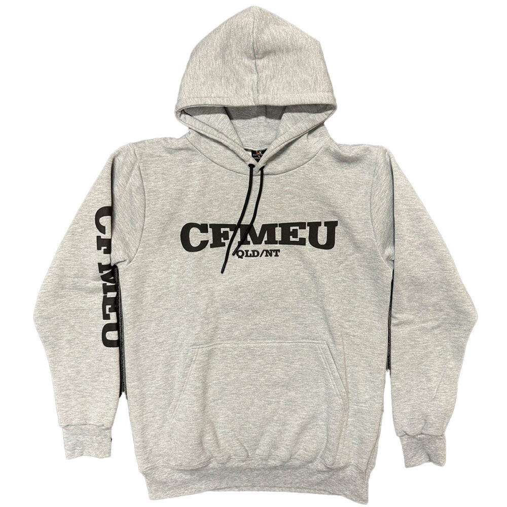 If Provoked Will Strike Hoodie - Grey