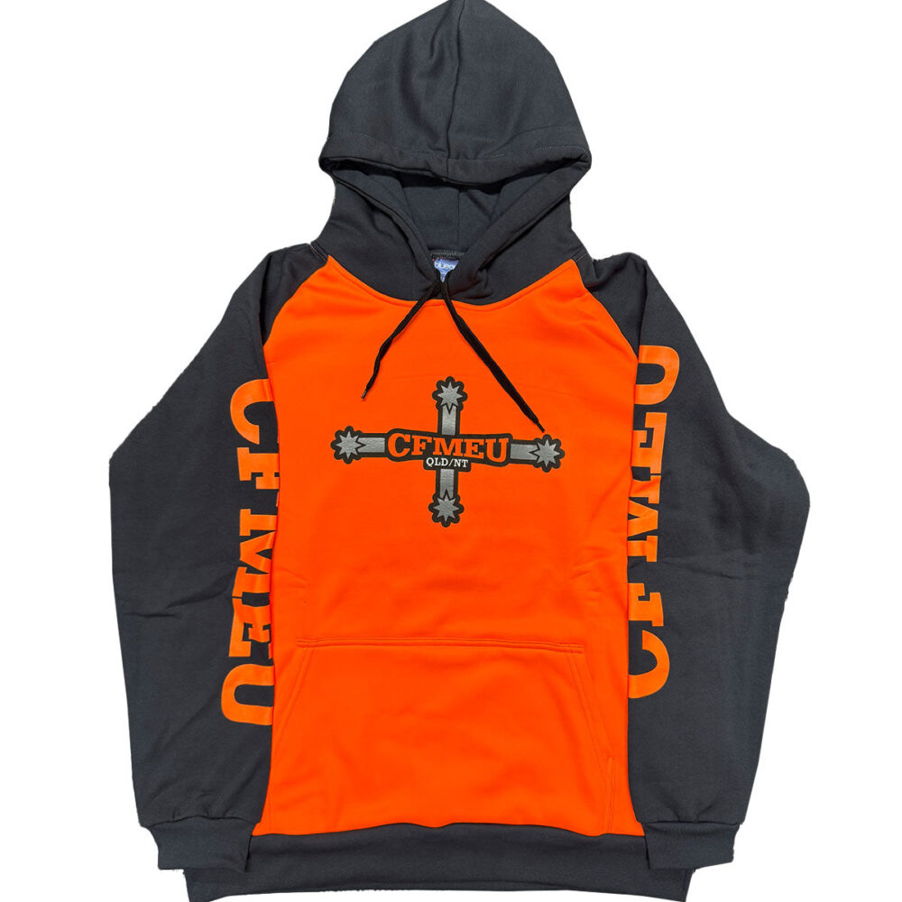 Hoodie - Eureka HiVis Orange